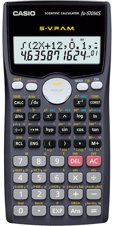 CASIO Scientific Calculator FX-570MS